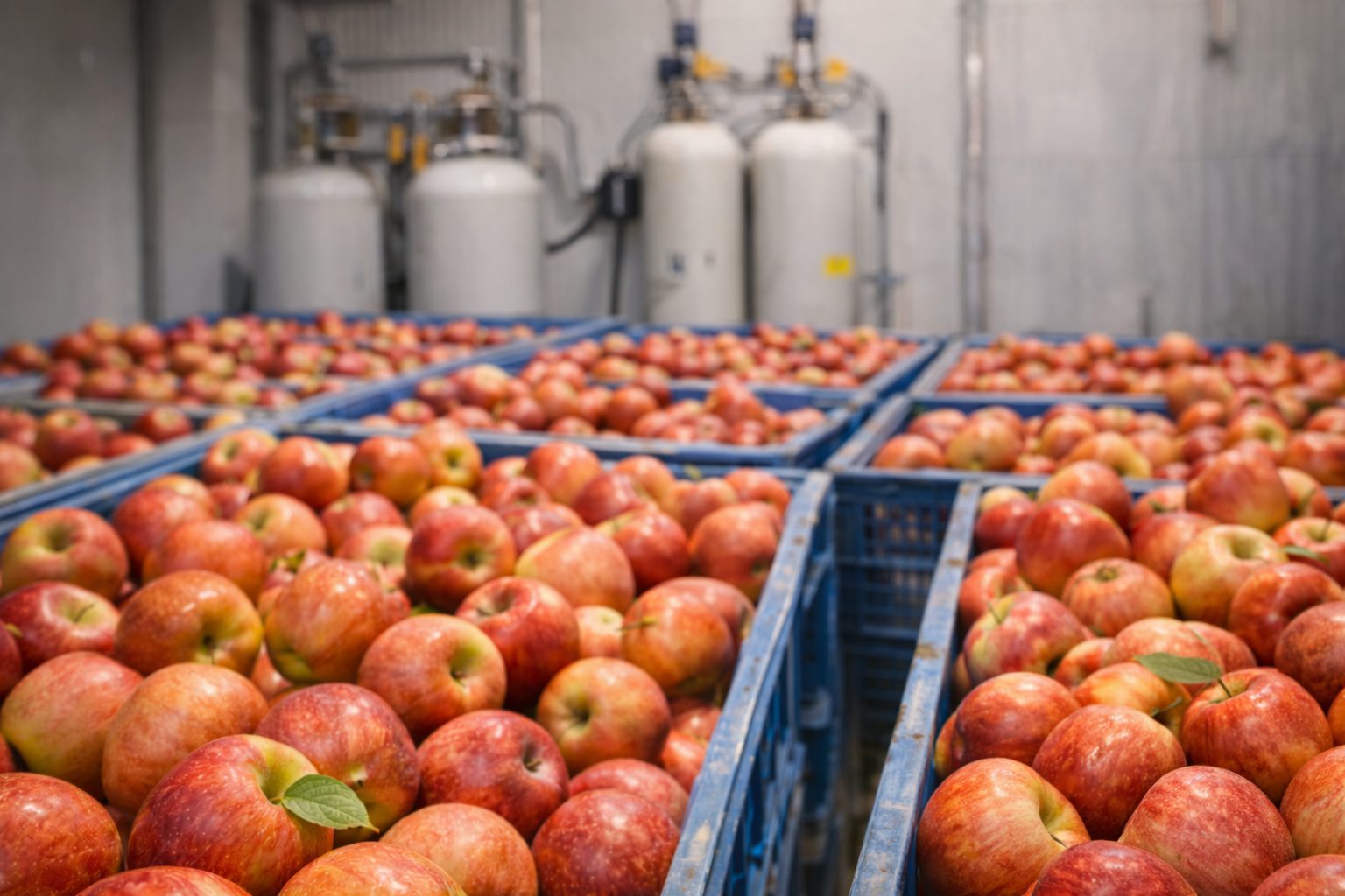 Using the F-960 to Monitor Controlled-Atmosphere Storage for Apples